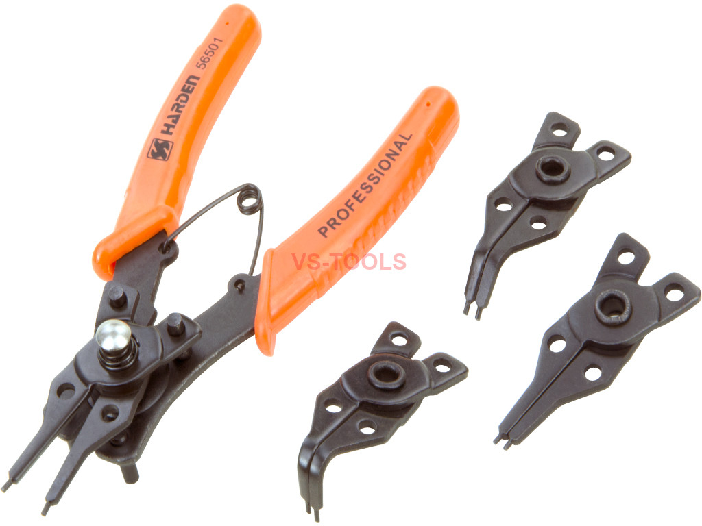 4pc Internal External Circlip CClip ORing Snap Ring Pliers